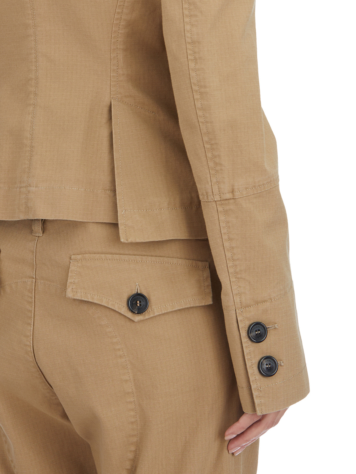Dsquared2 Pocket Detailed Ranger Jacket In Brown