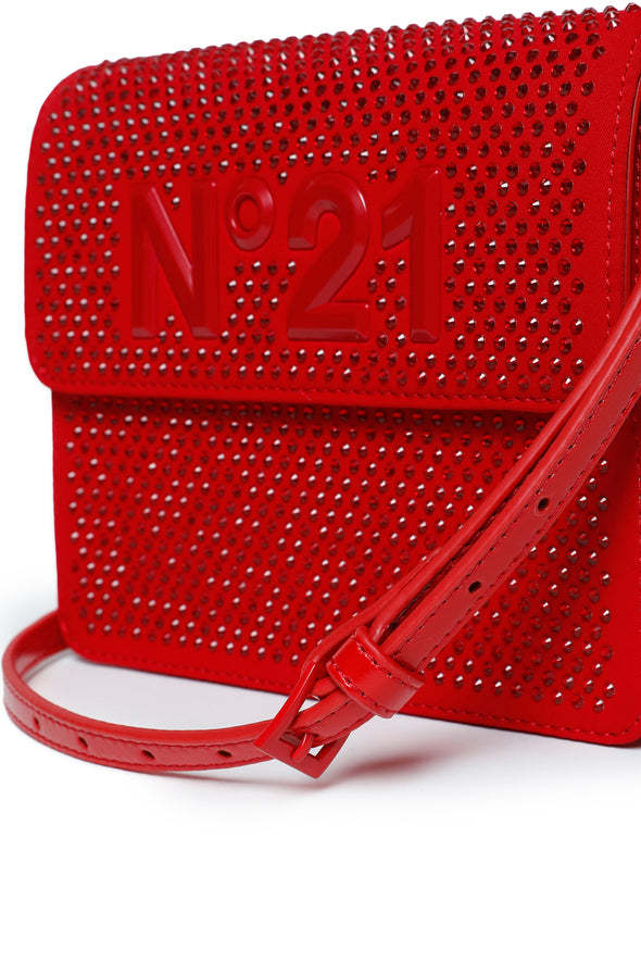 N°21 STUD-EMBELLISHED SHOULDER BAG
