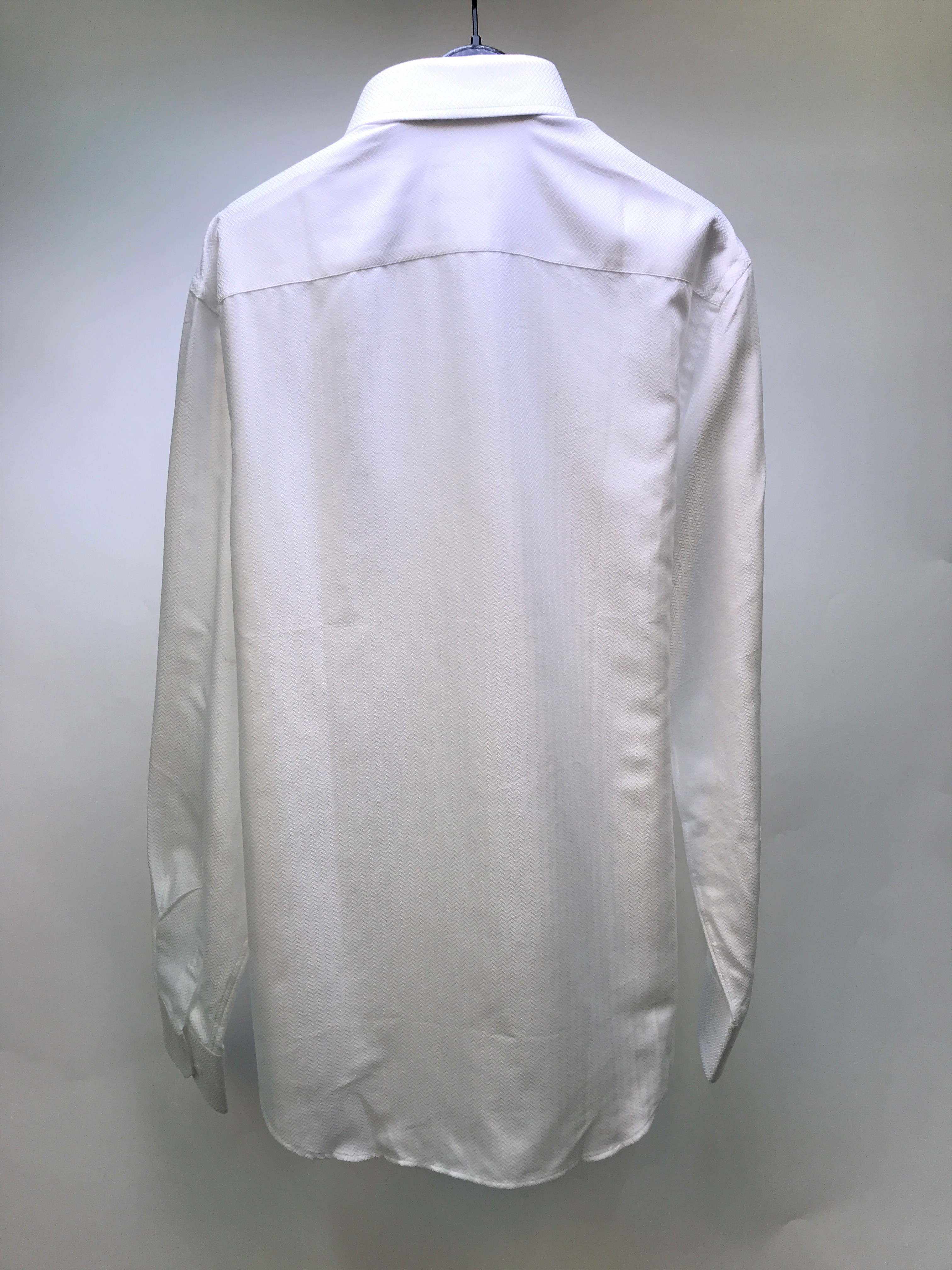 Giorgio Armani Long-sleeved Shirt In Gray