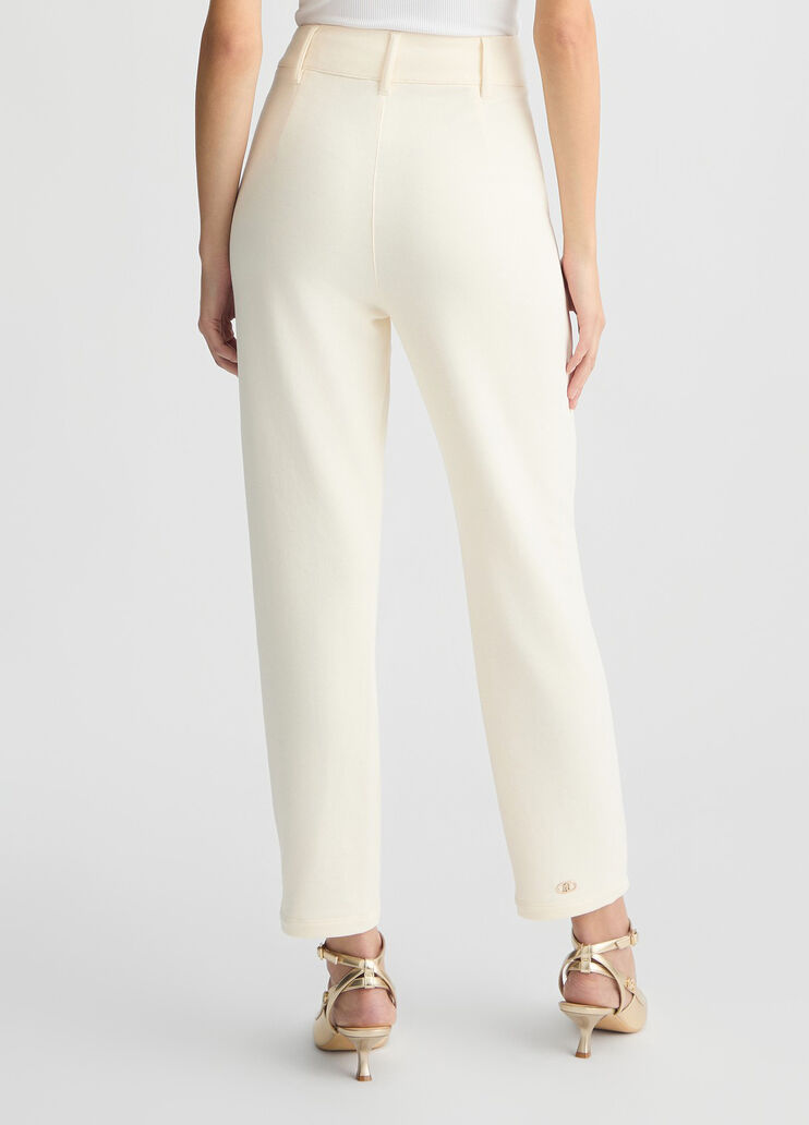 LIU •JO LOGO-PLAQUE TROUSERS