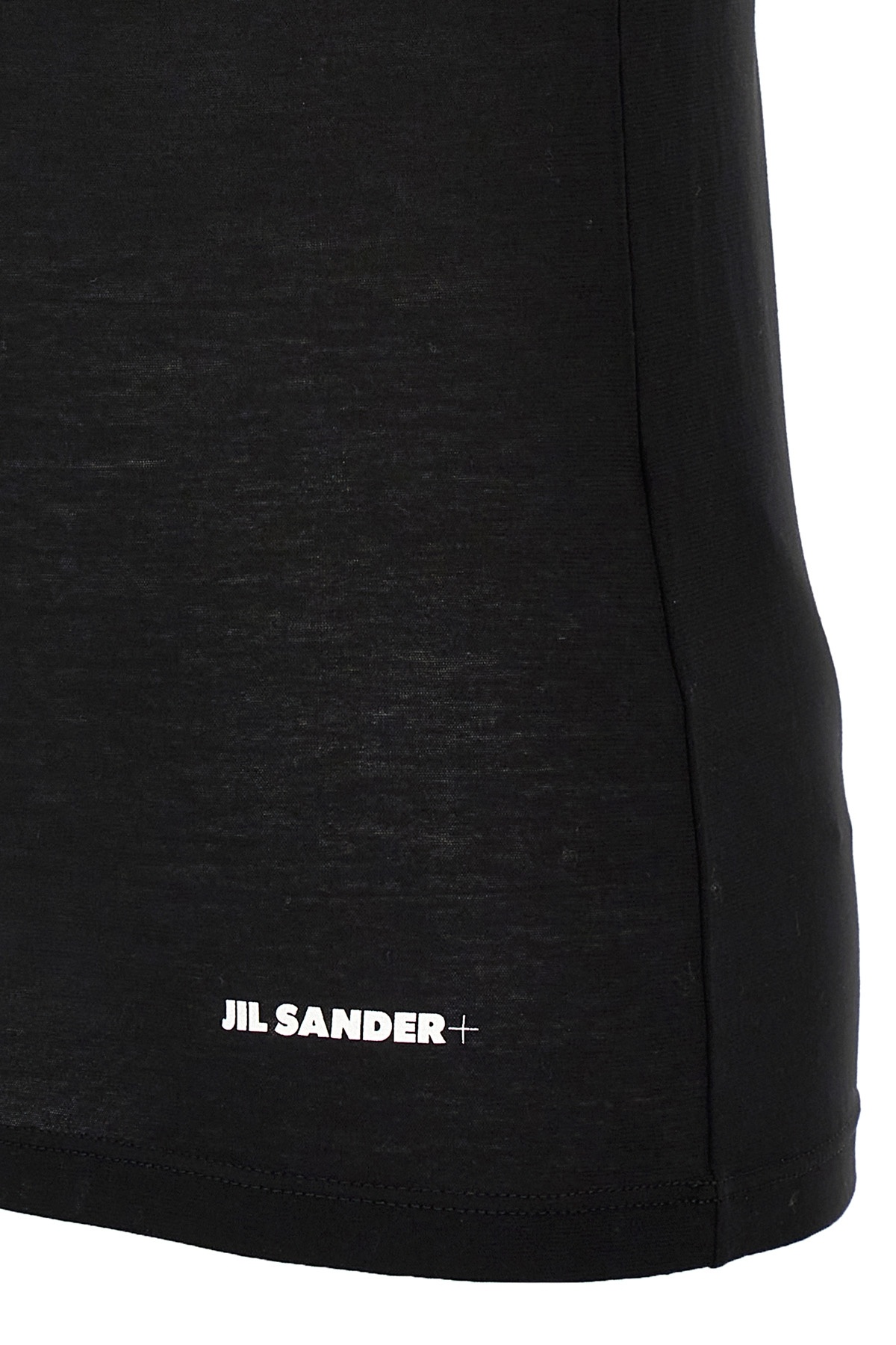 Shop Jil Sander Scoop-neck Tank Top In Black