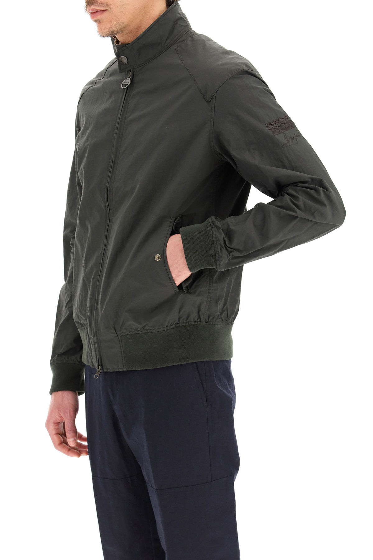 BARBOUR ZIP-UP LIGHTWEIGHT JACKET
