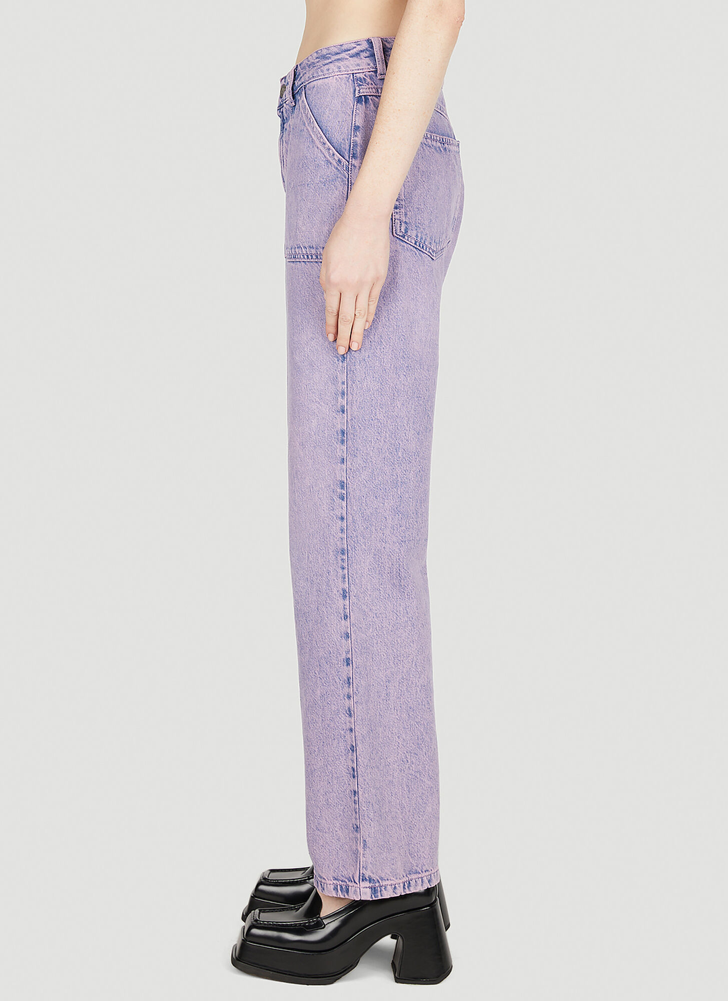 Avavav Big Jeans In Purple