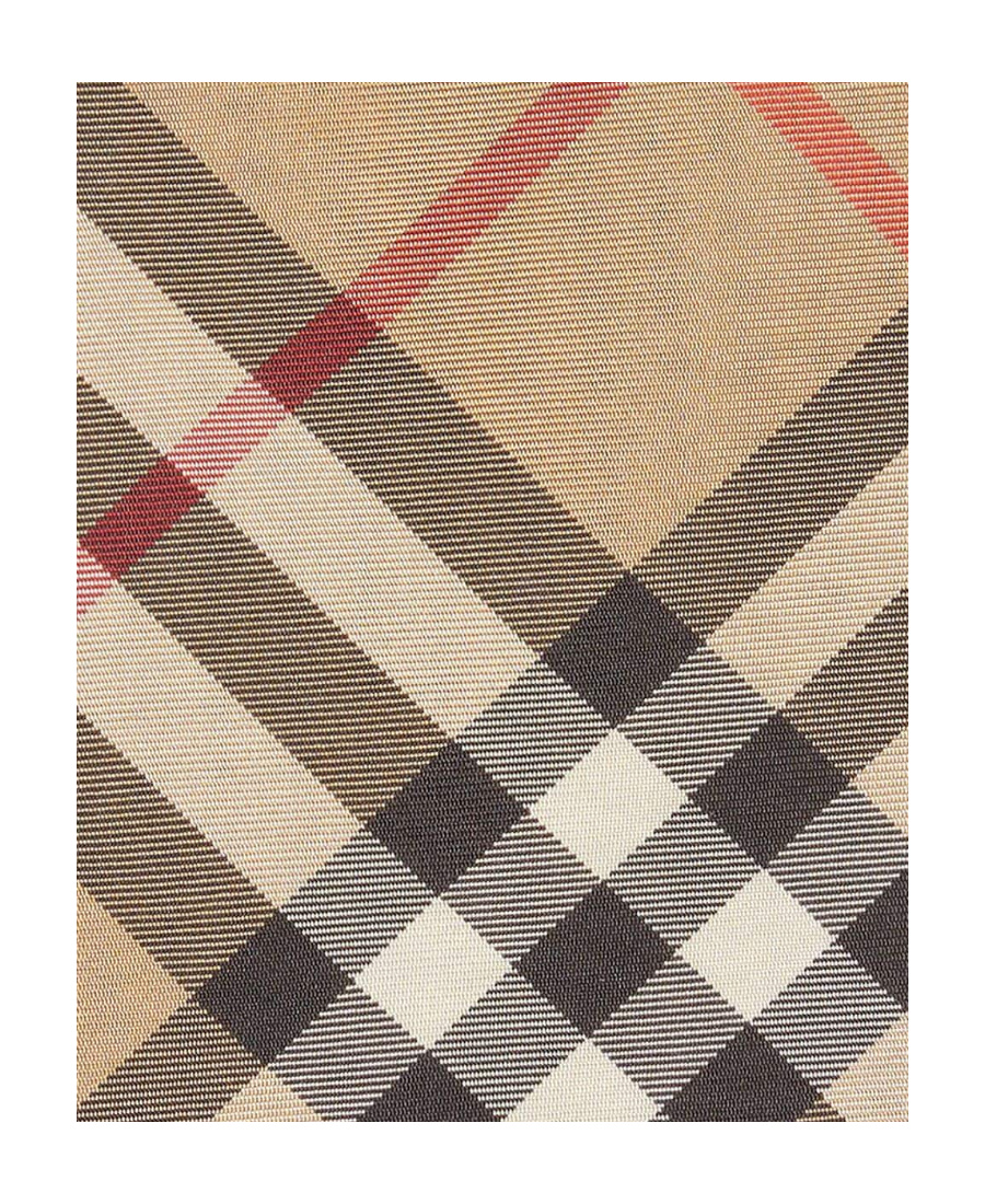 Burberry Modern Cut Vintage Check Silk Tie In Nude