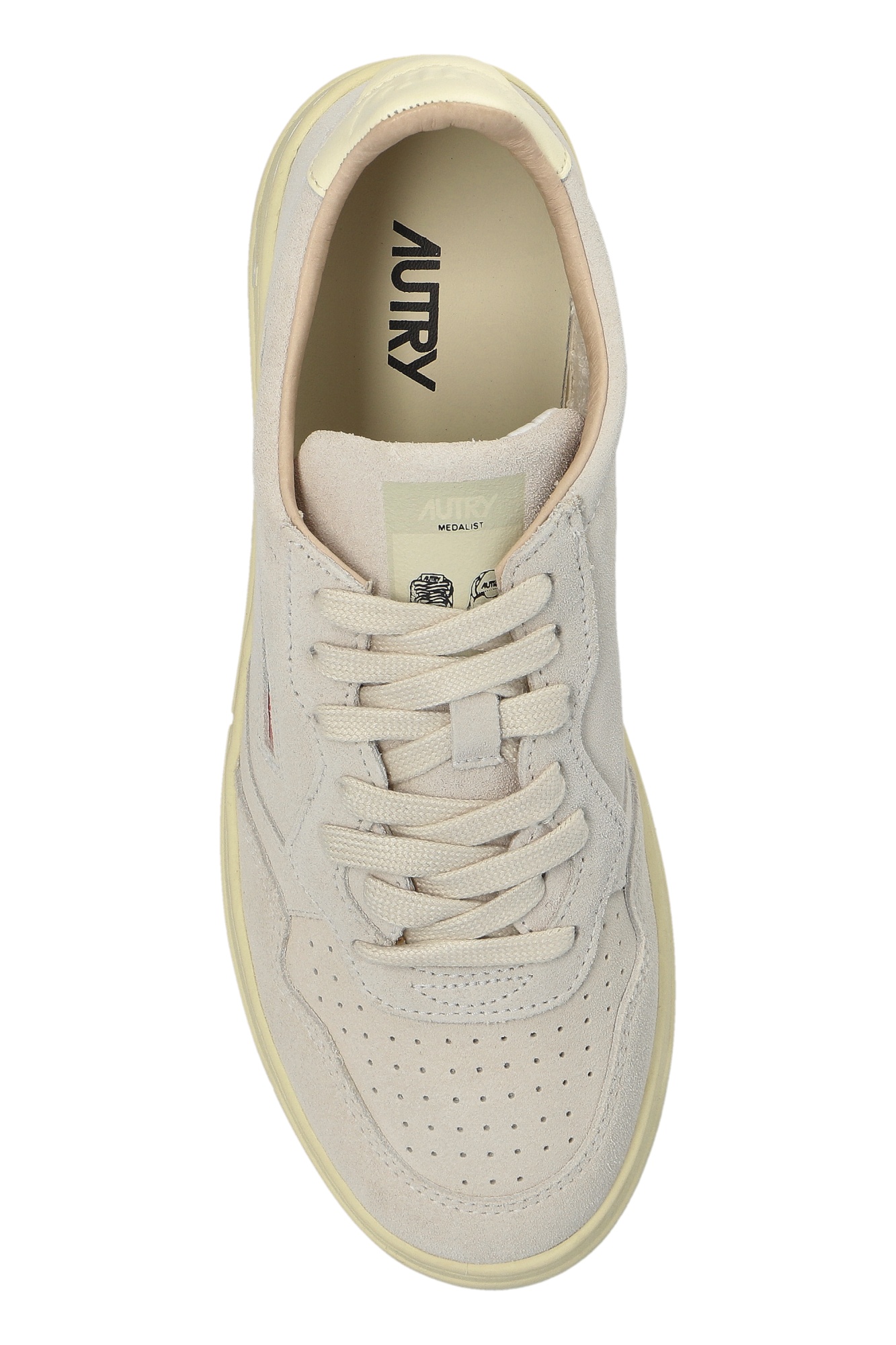 Autry Lace-up Low-top Sneakers In Gray