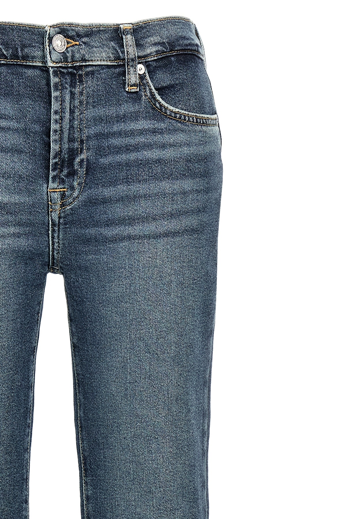 7 For All Mankind Daisy Bootcut Jeans In Blue