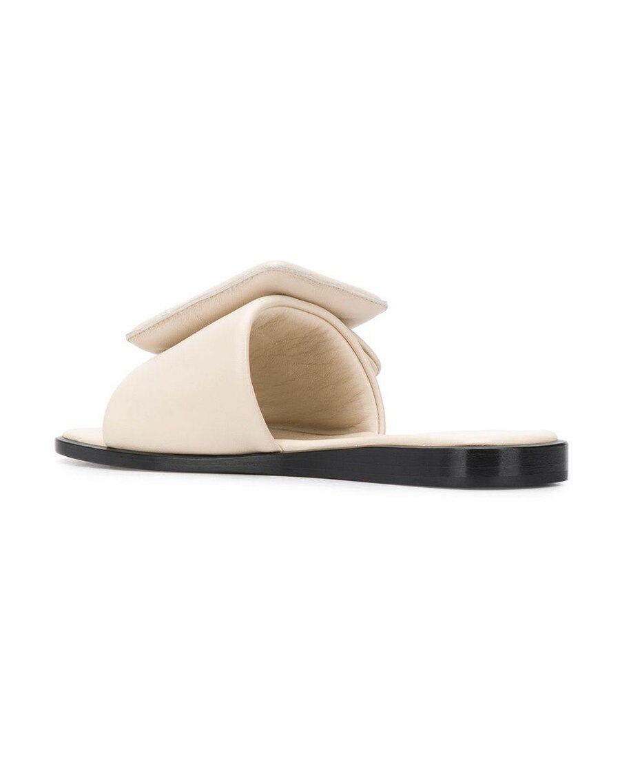 Shop Boyy All-matching Splicing Sandals In Nude