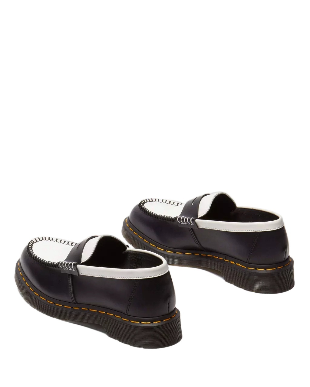 Dr. Martens' Dr. Martens Penton Two-tone Penny Loafer In Black/white