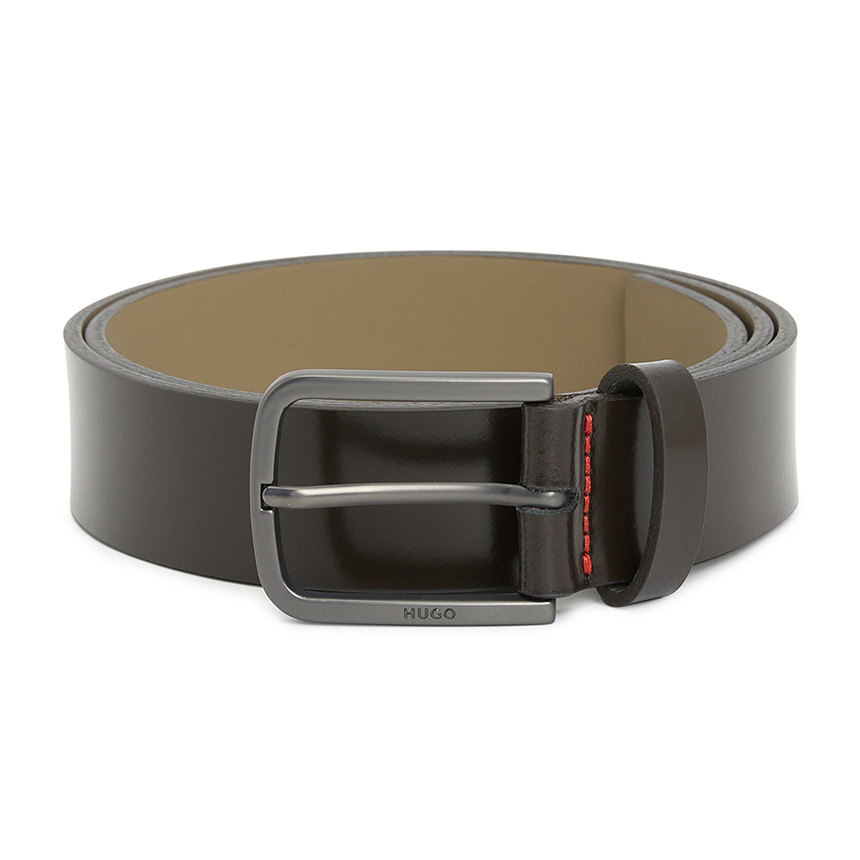Hugo Boss Buckle Belt In Black
