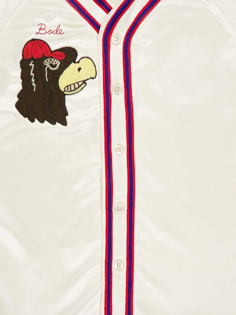 Bode Shirt In Beige Polyester In White