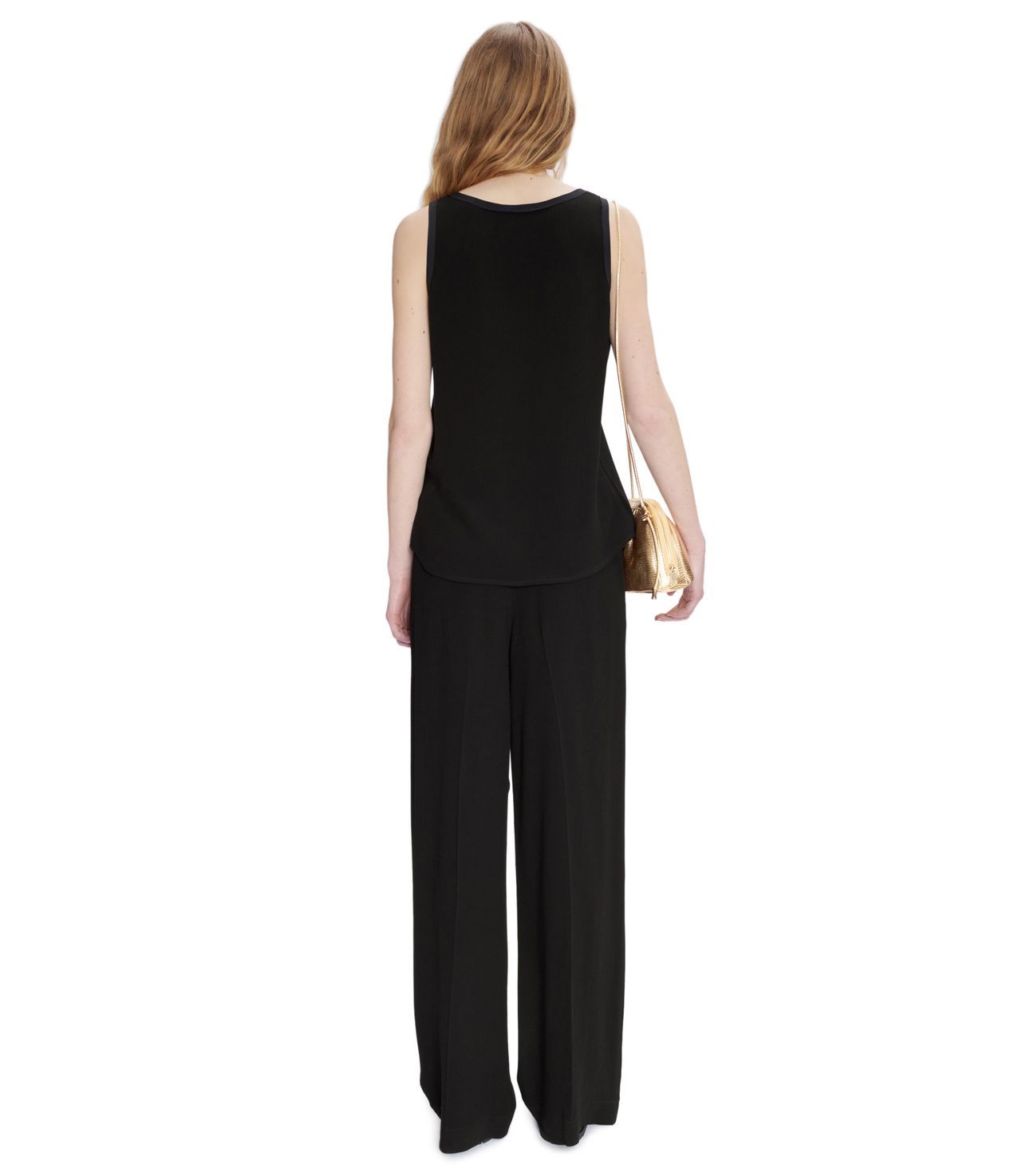 Apc A.p.c. Lucy Sleeveless Top In Black