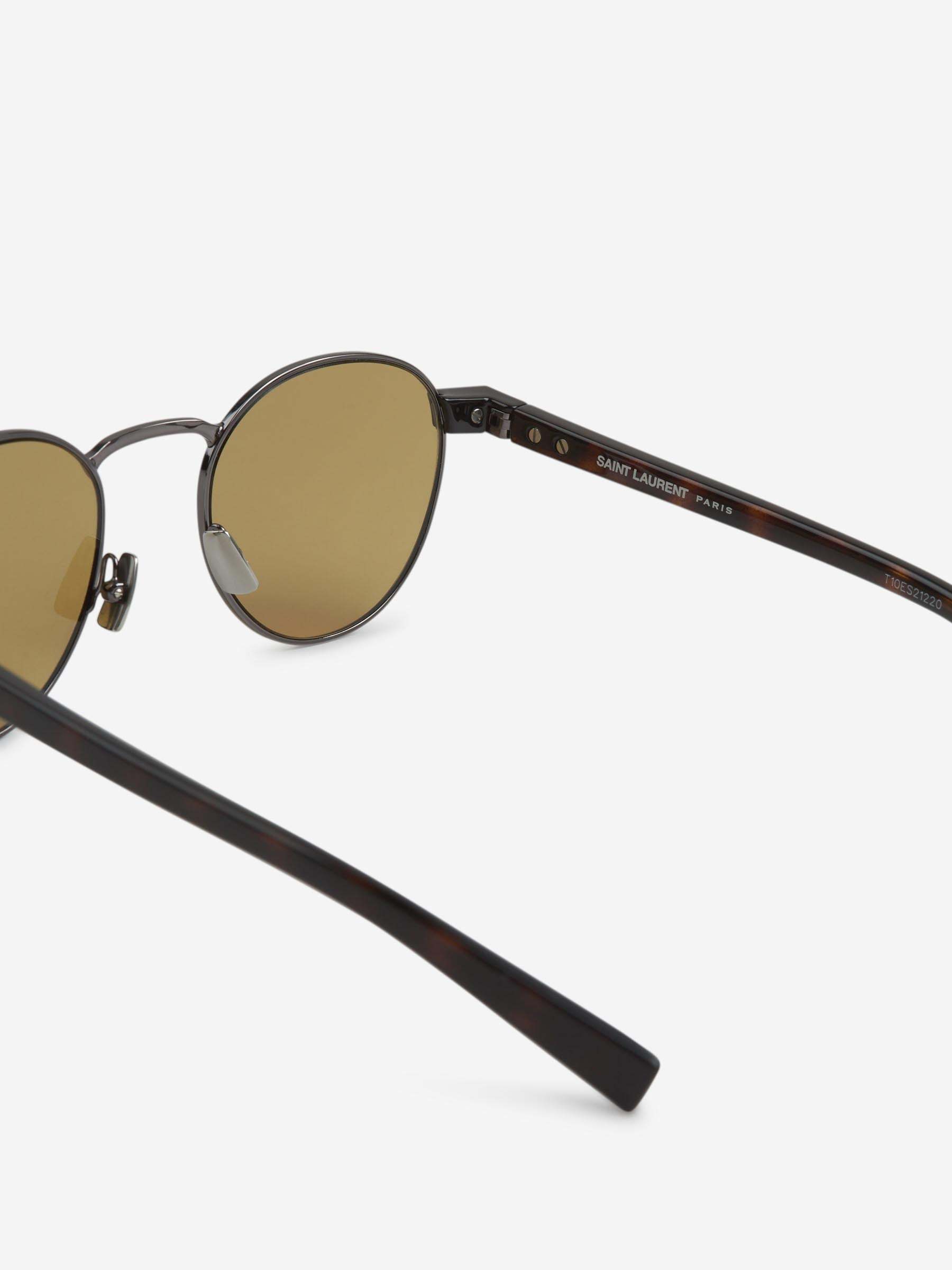 Saint Laurent Sunglasses Sl 707 In Green