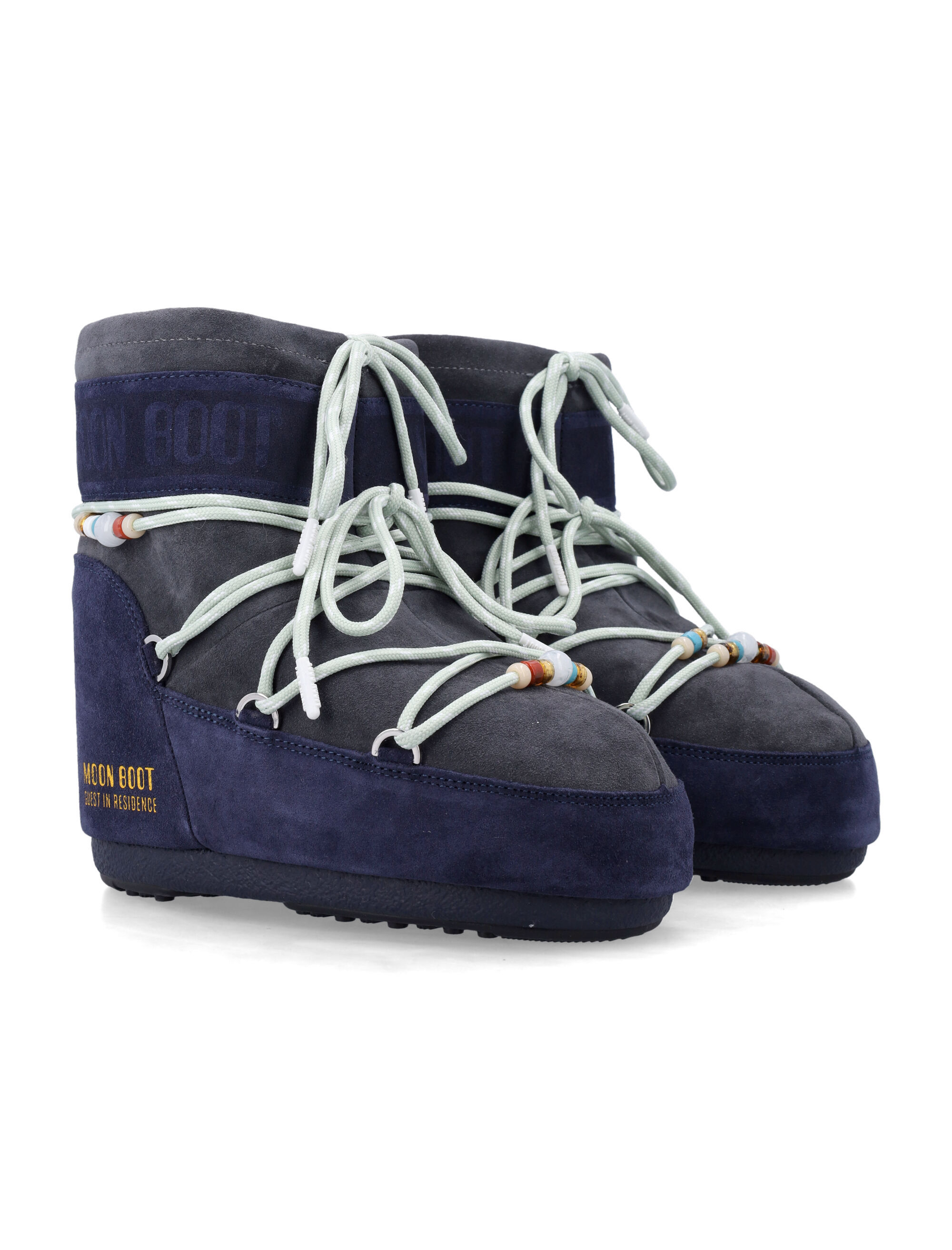 Moon Boot Low-top Snow Boots In Blue