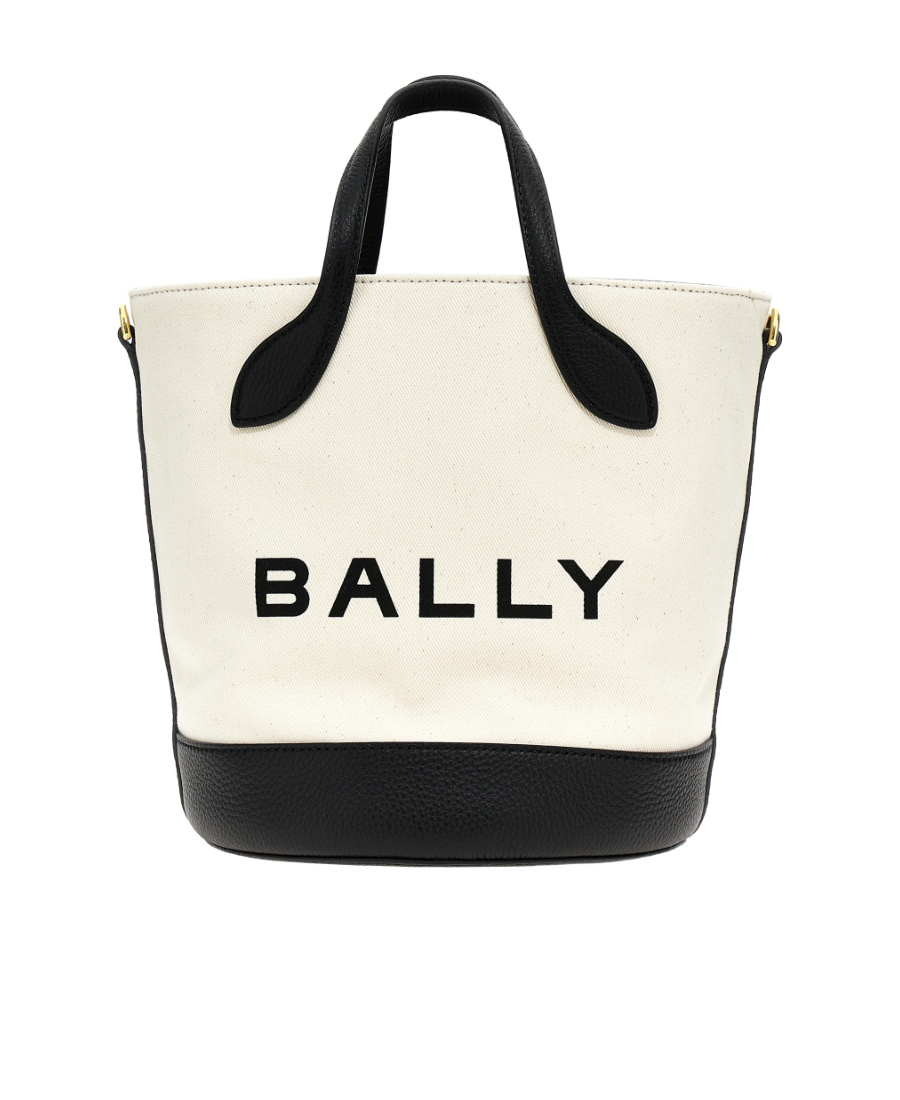 Bally Top Handle Shoulder Bag In White