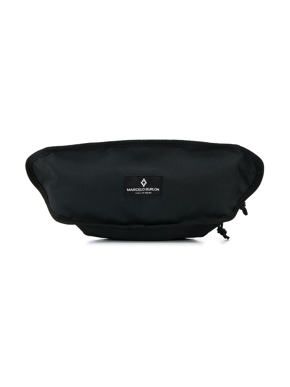 Marcelo Burlon County Of Milan Wing Printing Waist Bag In Black