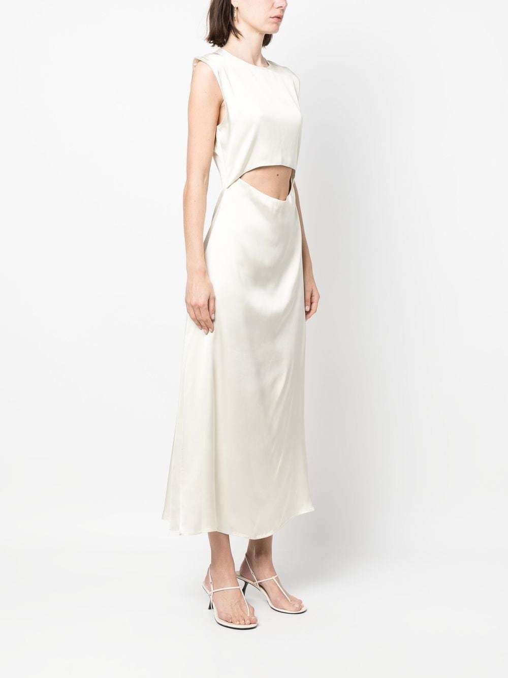 LOULOU STUDIO ROUND NECK DRESS