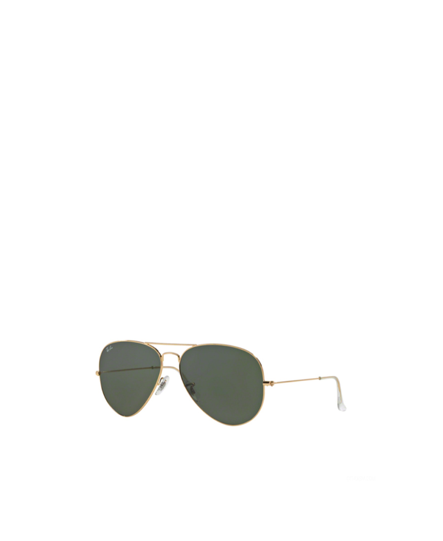 Ray Ban Rb3026l Aviator-style Sunglasses In Green