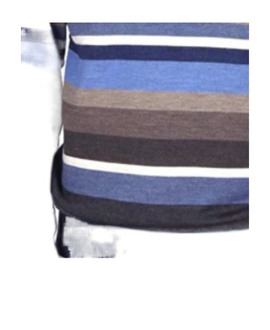 Paul & Shark Striped Pullover In Blue