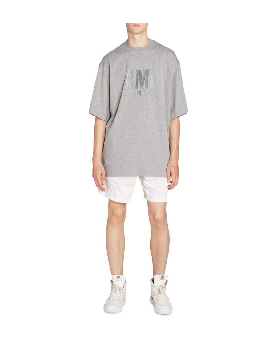 Ami Alexandre Mattiussi Ami De C?ur Swim Shorts In White