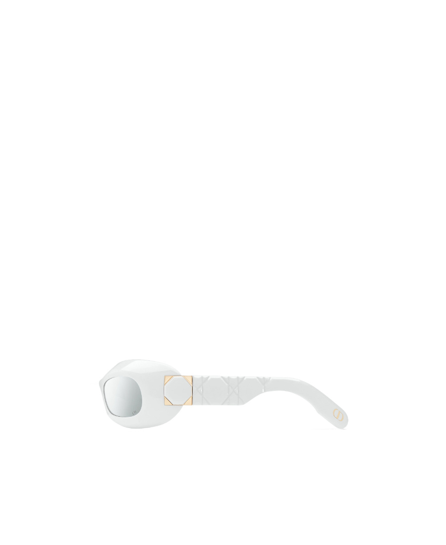 Dior Logo Sunglasses In White