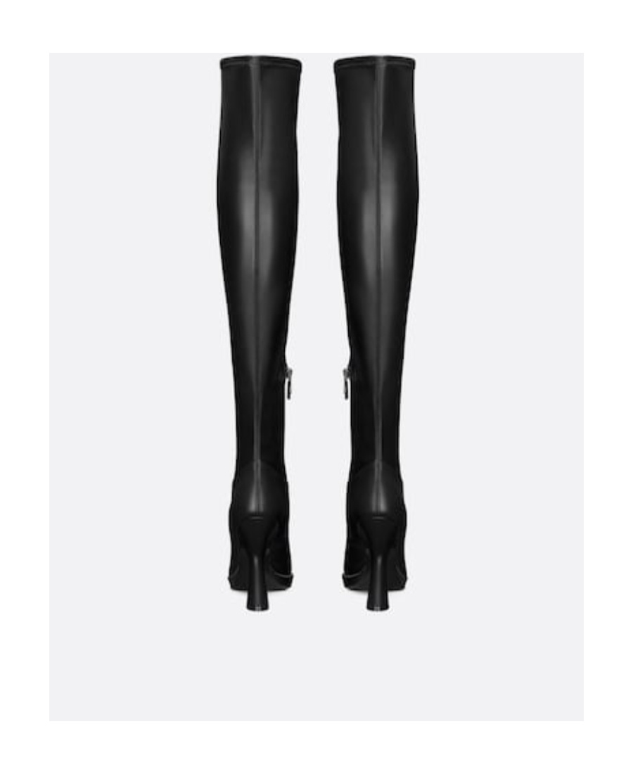 Dior Pointed Boots In Black