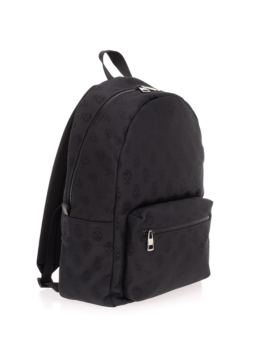 ALEXANDER MCQUEEN ZIP-AROUND SKULL BACKPACK