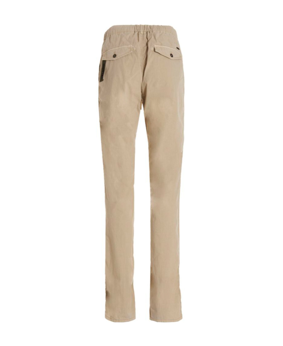 Incotex Drawstring Slim-fit Trousers In Nude