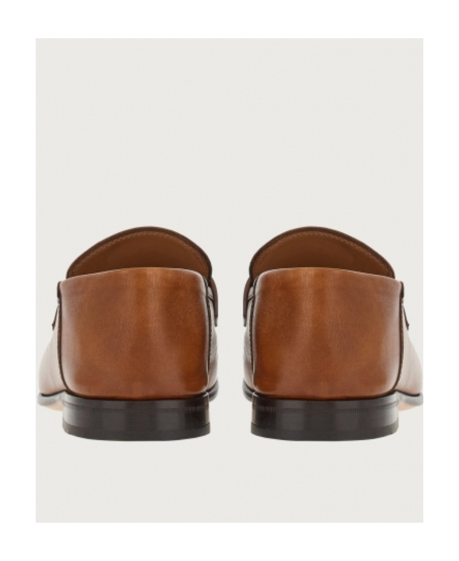Ferragamo Horsebit-detail Loafers In Brown
