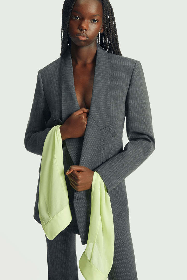 Coperni Double-breasted Suit Jacket In Black