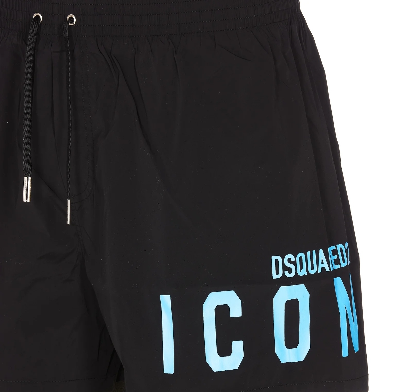 Dsquared2 Be Icon Midi Swim Shorts In Brown