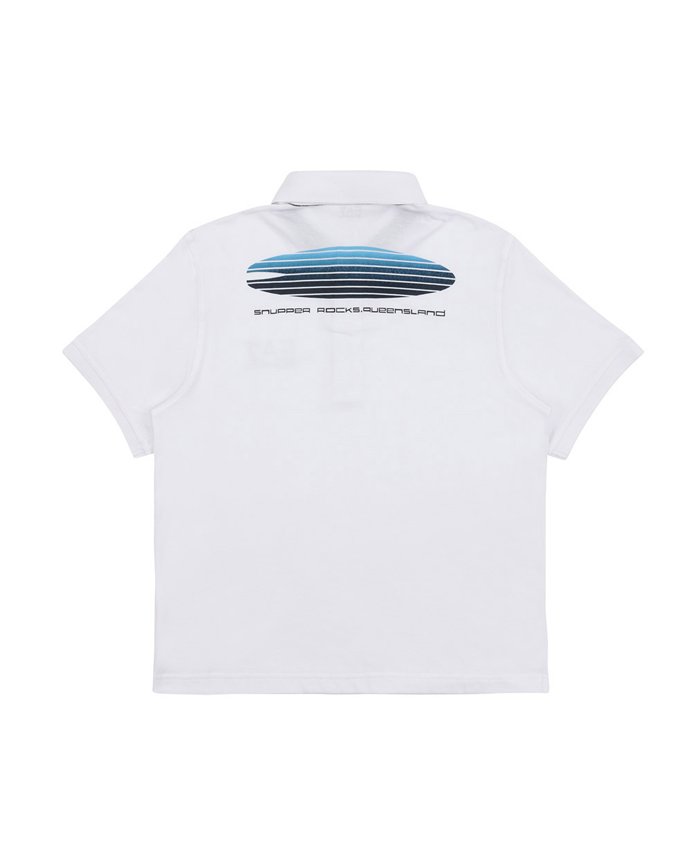 Ea7 Logo Printed Polo Shirt In White
