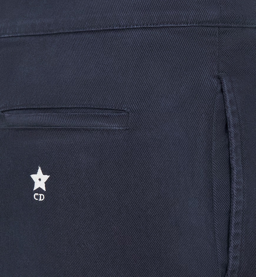 Dior Strap-up Flared Casual Pants In Black