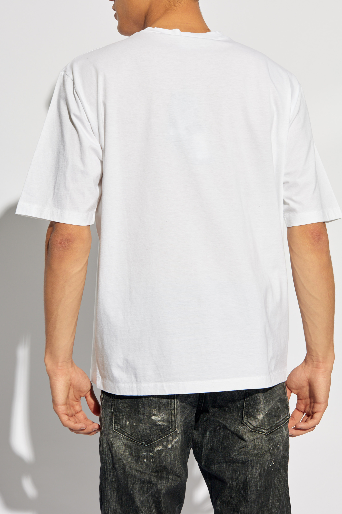 Shop Dsquared2 Rebuild Rebeautify Renew T-shirt In White