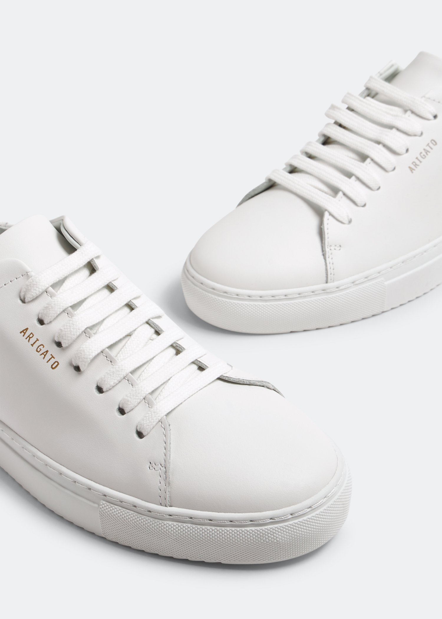 Axel Arigato Logo Logo Splicing Design Low-top Casual Shoes In White