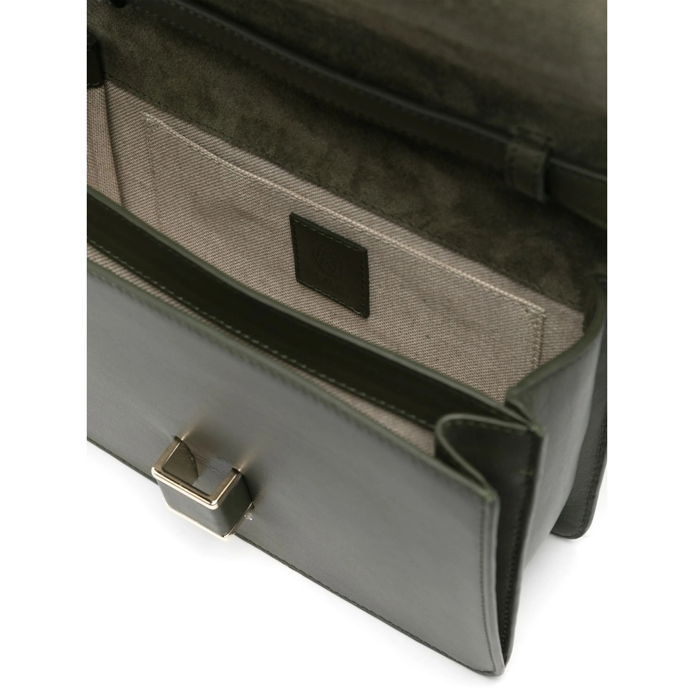 Apc Flip Shoulder Bag In Green