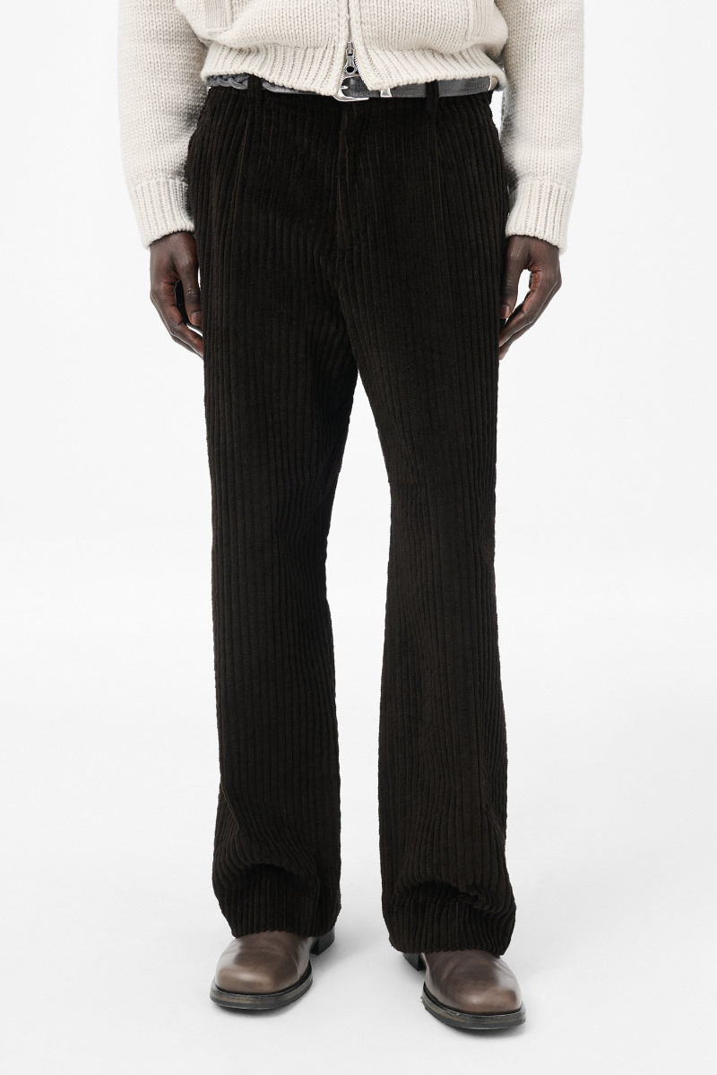Our Legacy Borrowed Corduroy Chino Pants In Brown