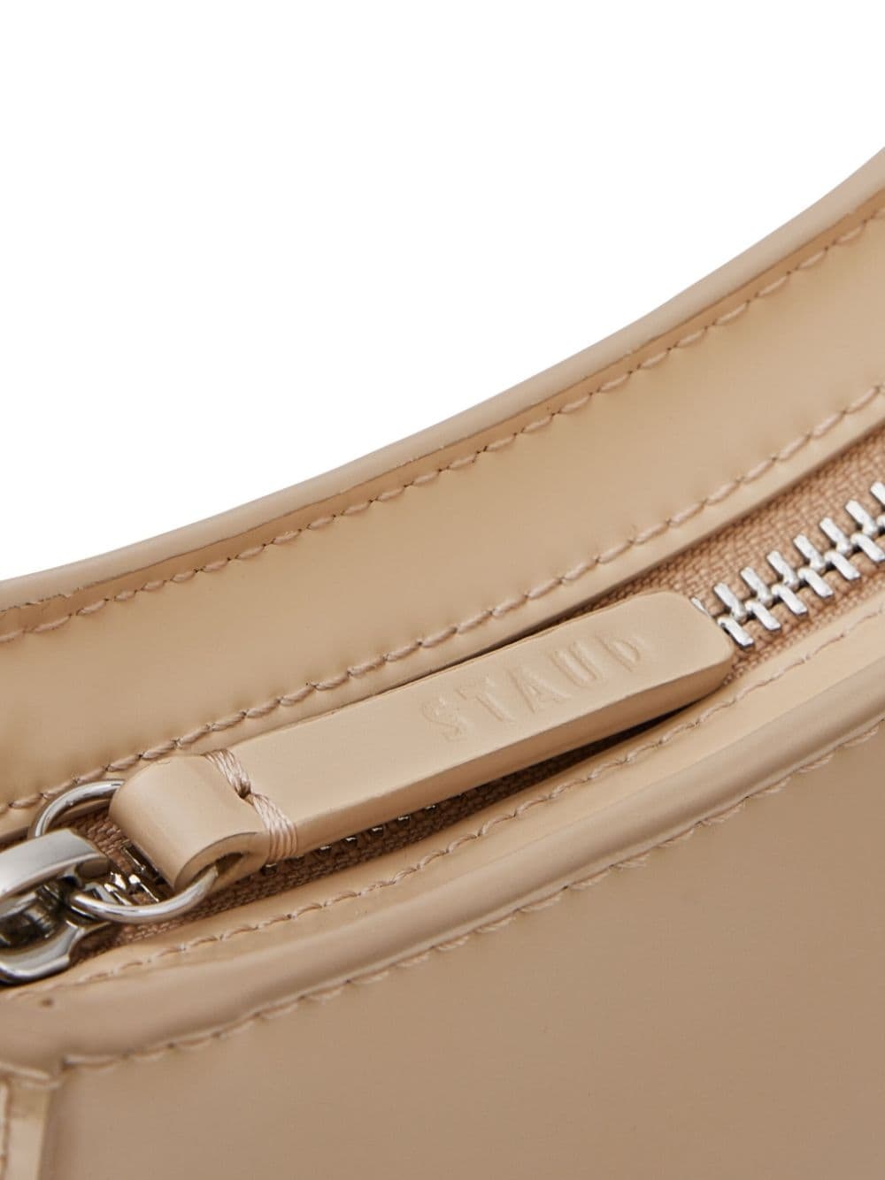 Staud Linda Shoulder Bag In Nude