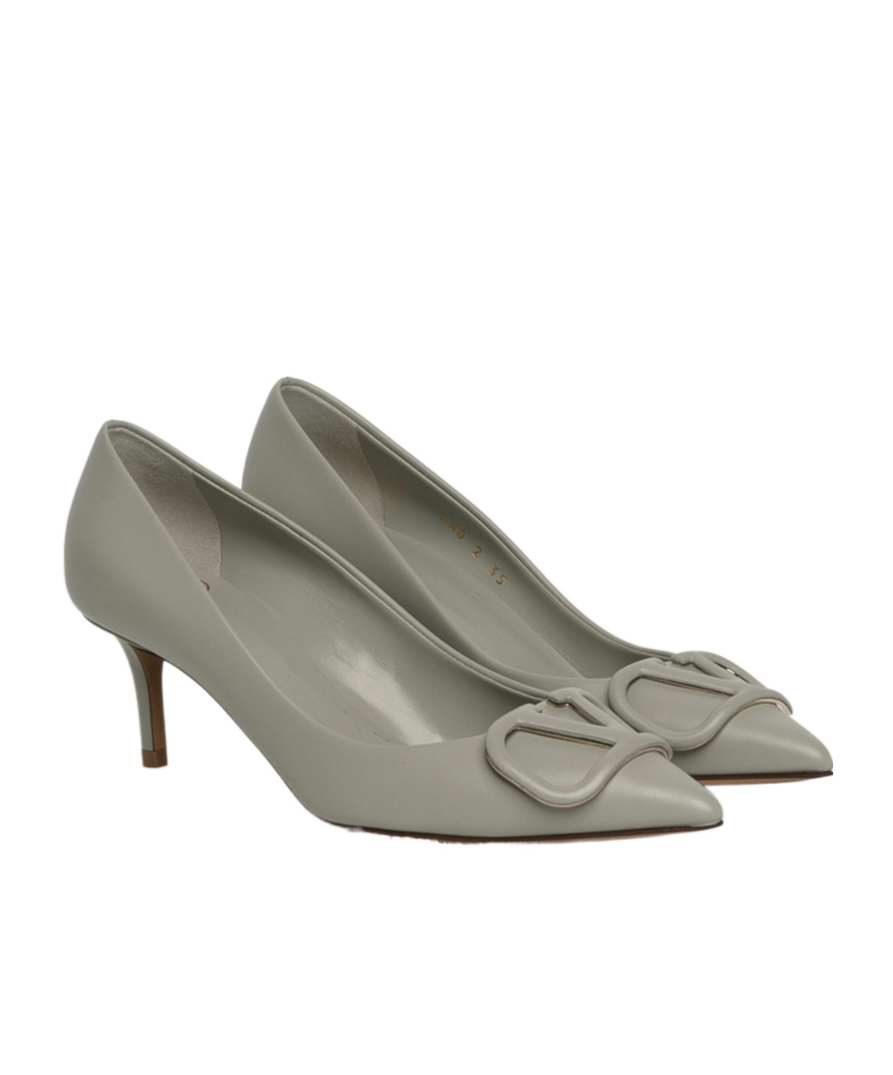 VALENTINO GARAVANI LOGO HIGH HEELS 