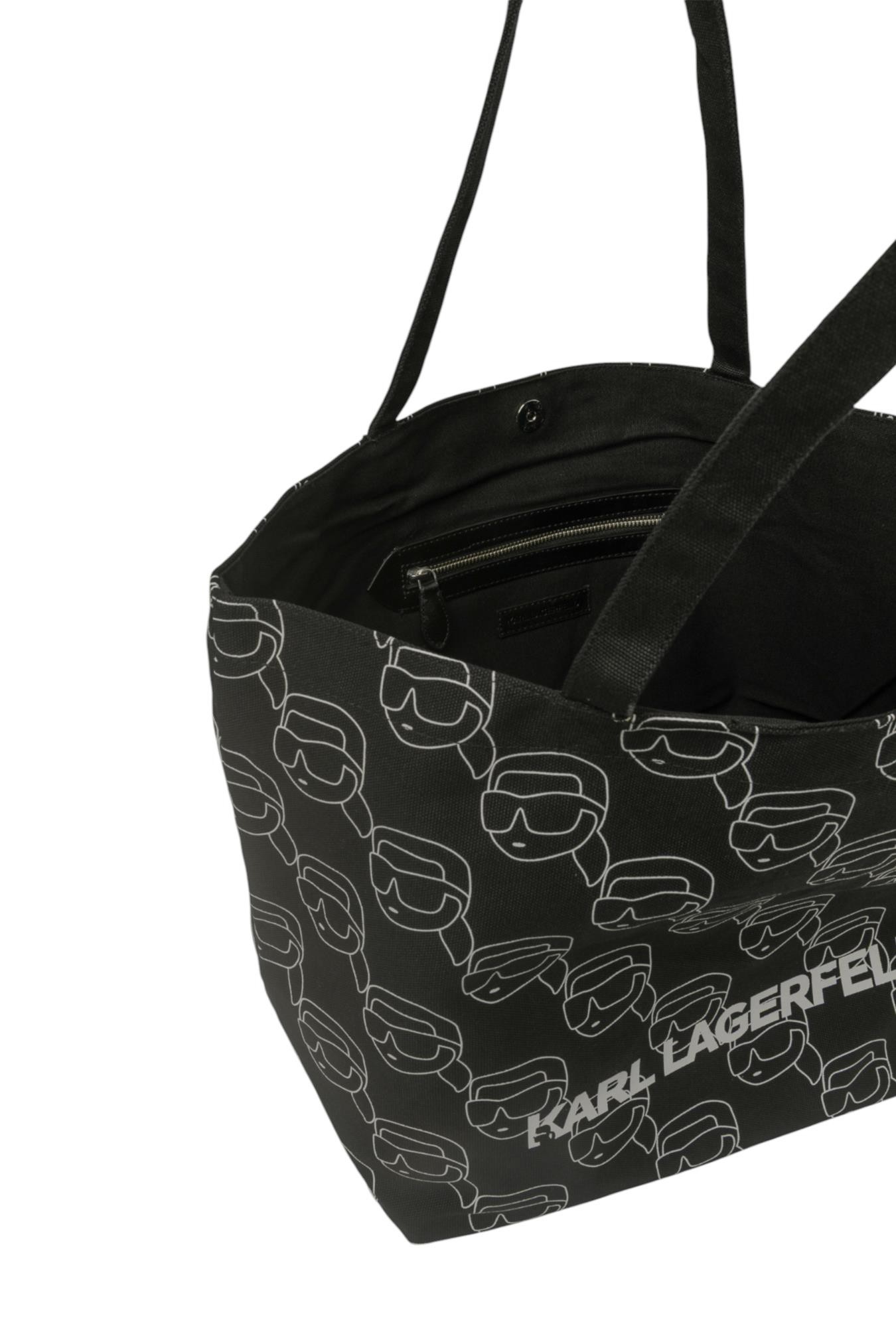 Karl Lagerfeld Ikon Karl Monogram Tote Bag