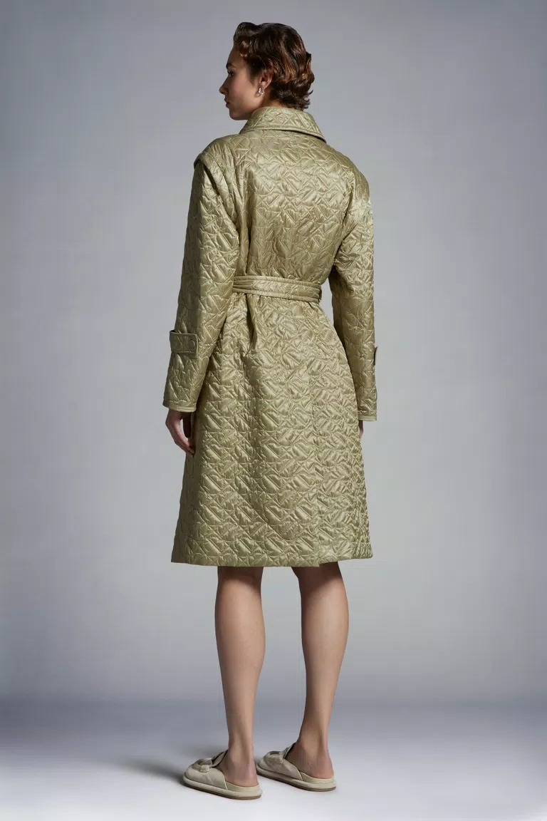 MONCLER SAMARE PADDED TRENCH COAT