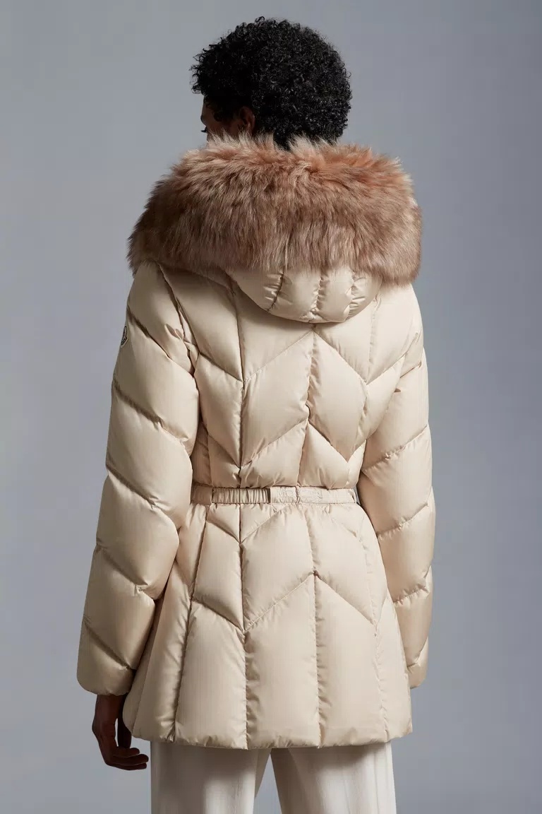 MONCLER MONCLER LORIOT BELTED ZIP-UP DOWN JACKET