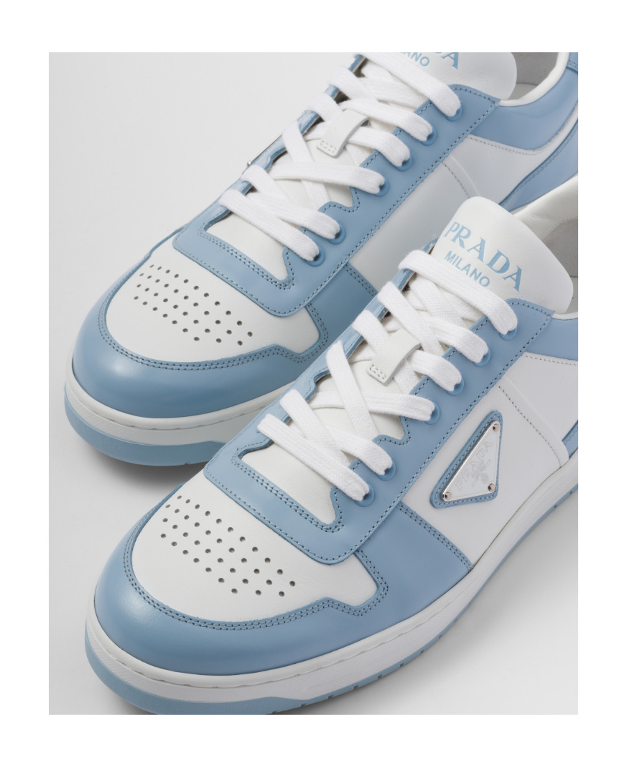 Prada Downtown Low-top Sneakers In White
