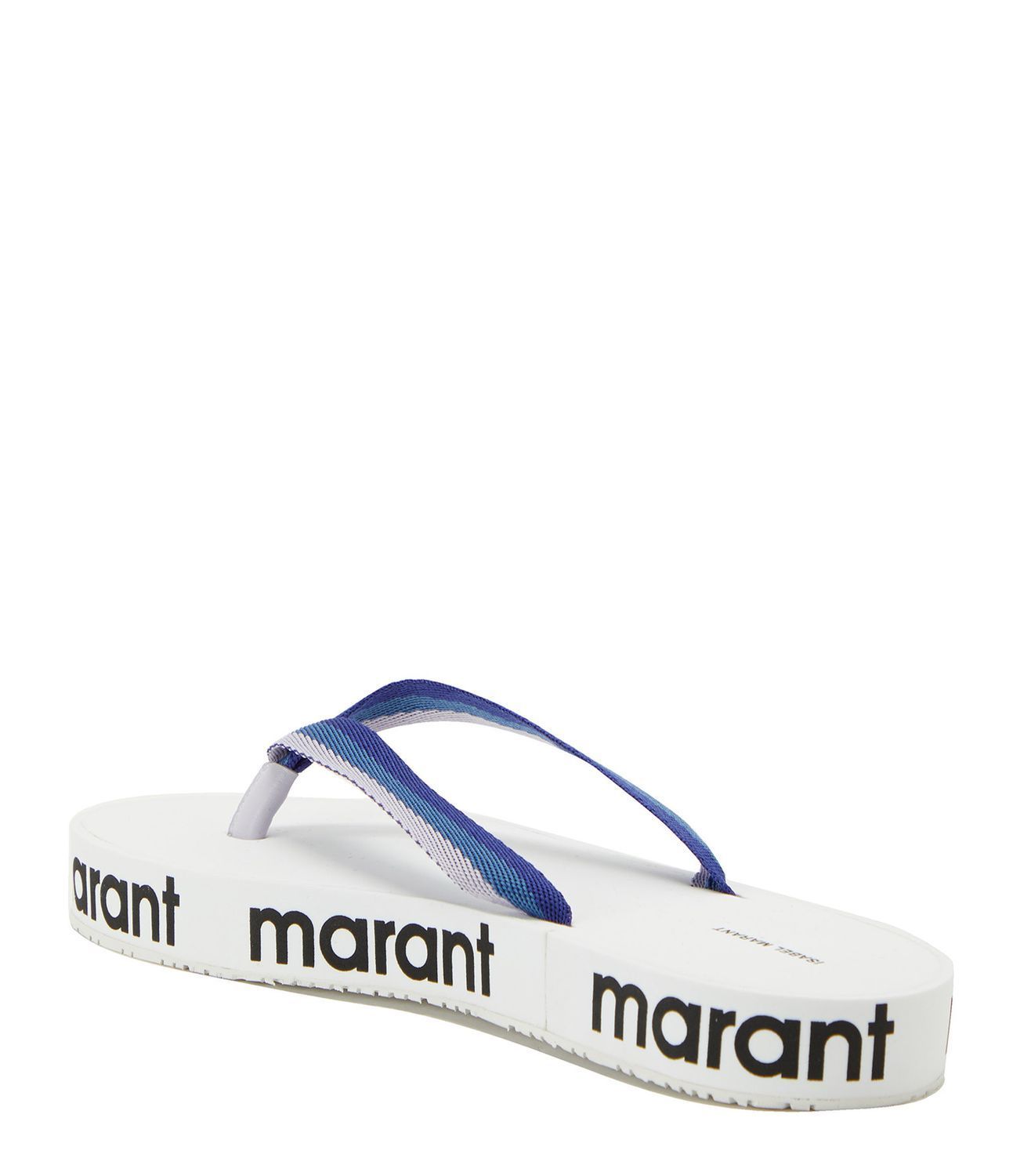 ISABEL MARANT LOGO-PRINTED FLIP-FLOPS
