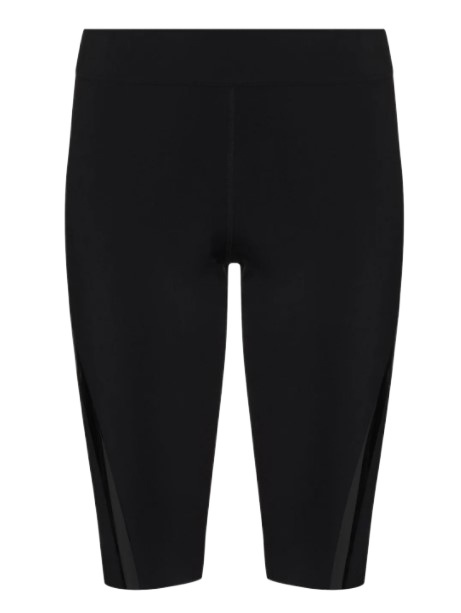 Off-white High-rise Performance Cycling Shorts In Black