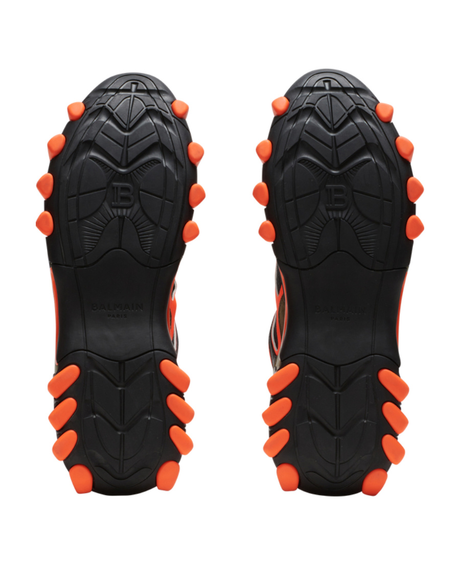 Balmain B-east Chunky Sneakers In Black