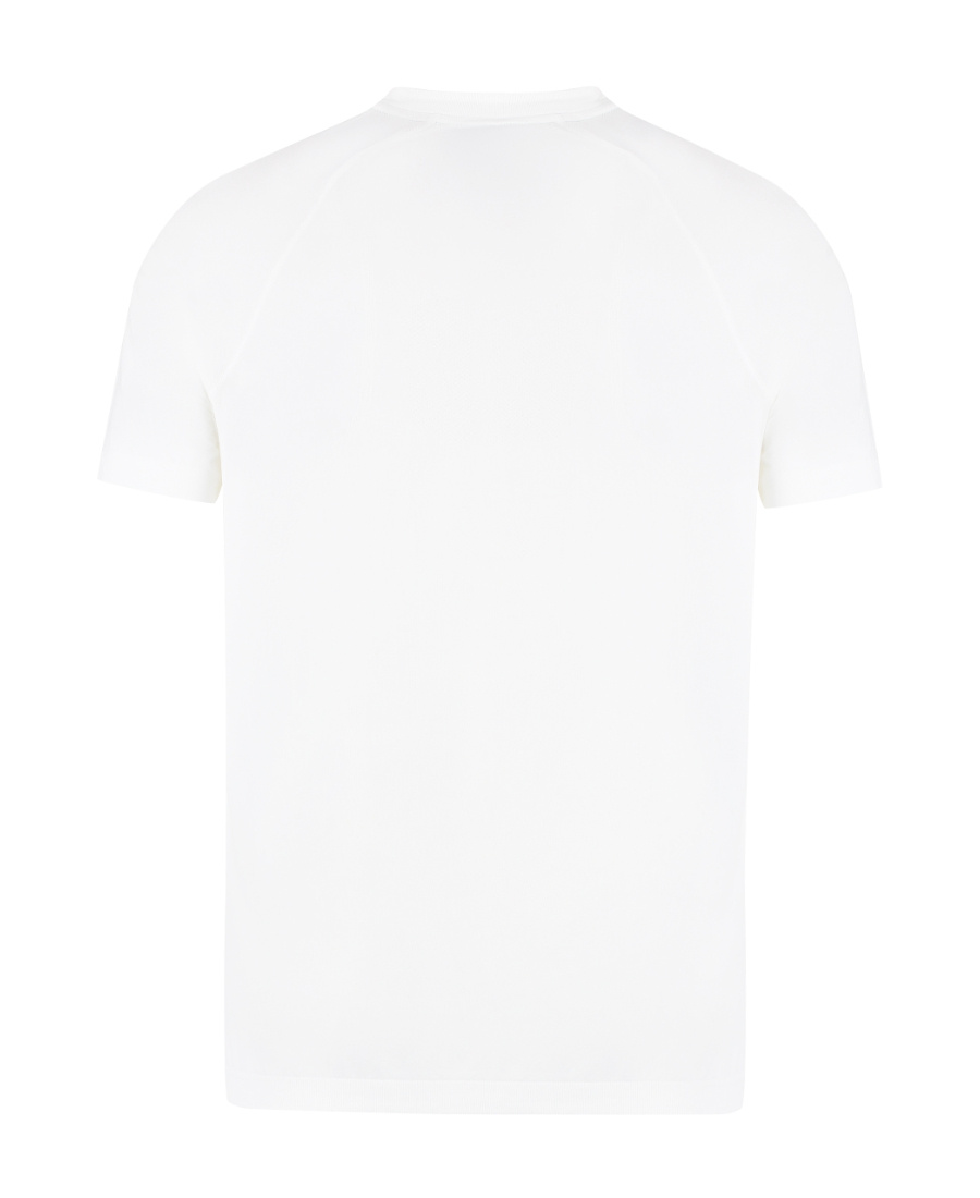 Hugo Boss Slim Fit Crew Neck T-shirt With Back Stripe Detail In White