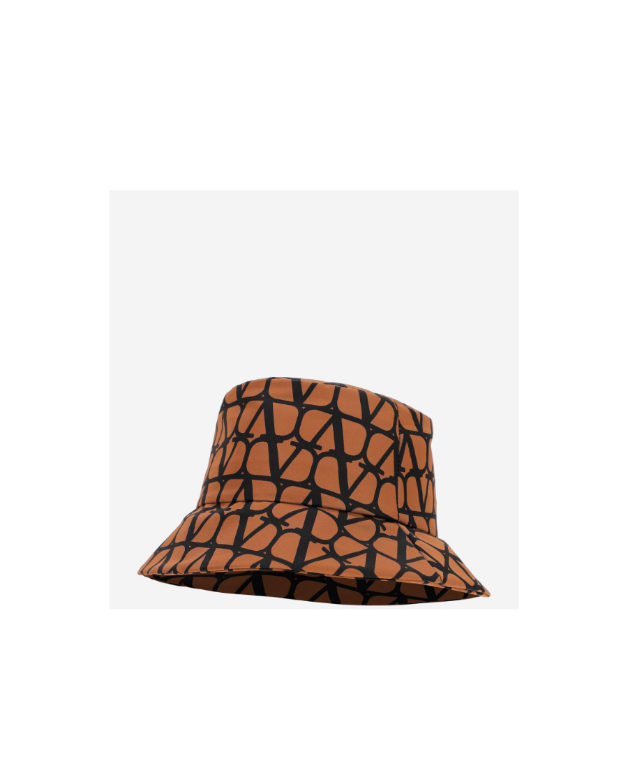 Valentino Toile Iconographe Bucket Hat In Brown