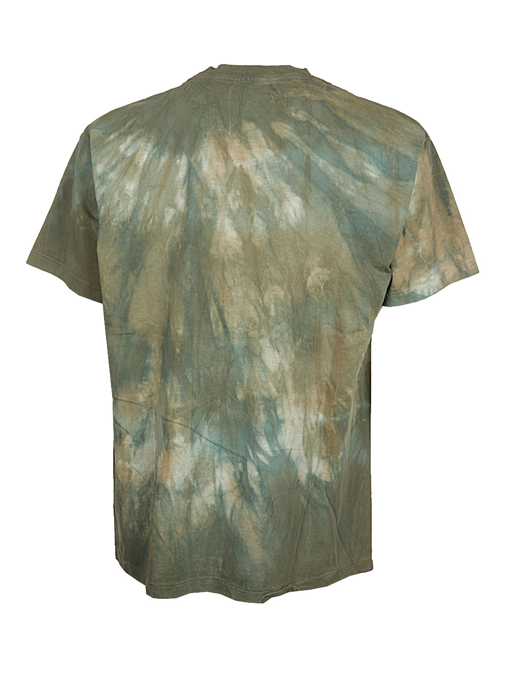 John Elliott Tie Dye-print Short-sleeved T-shirt In Green
