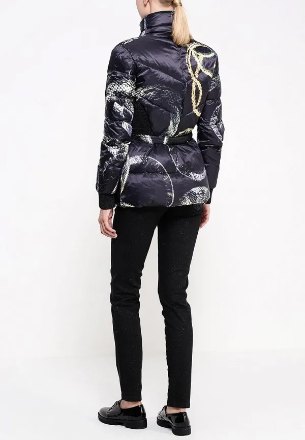 JUST CAVALLI STAND-COLLAR COTTON CLOTHES