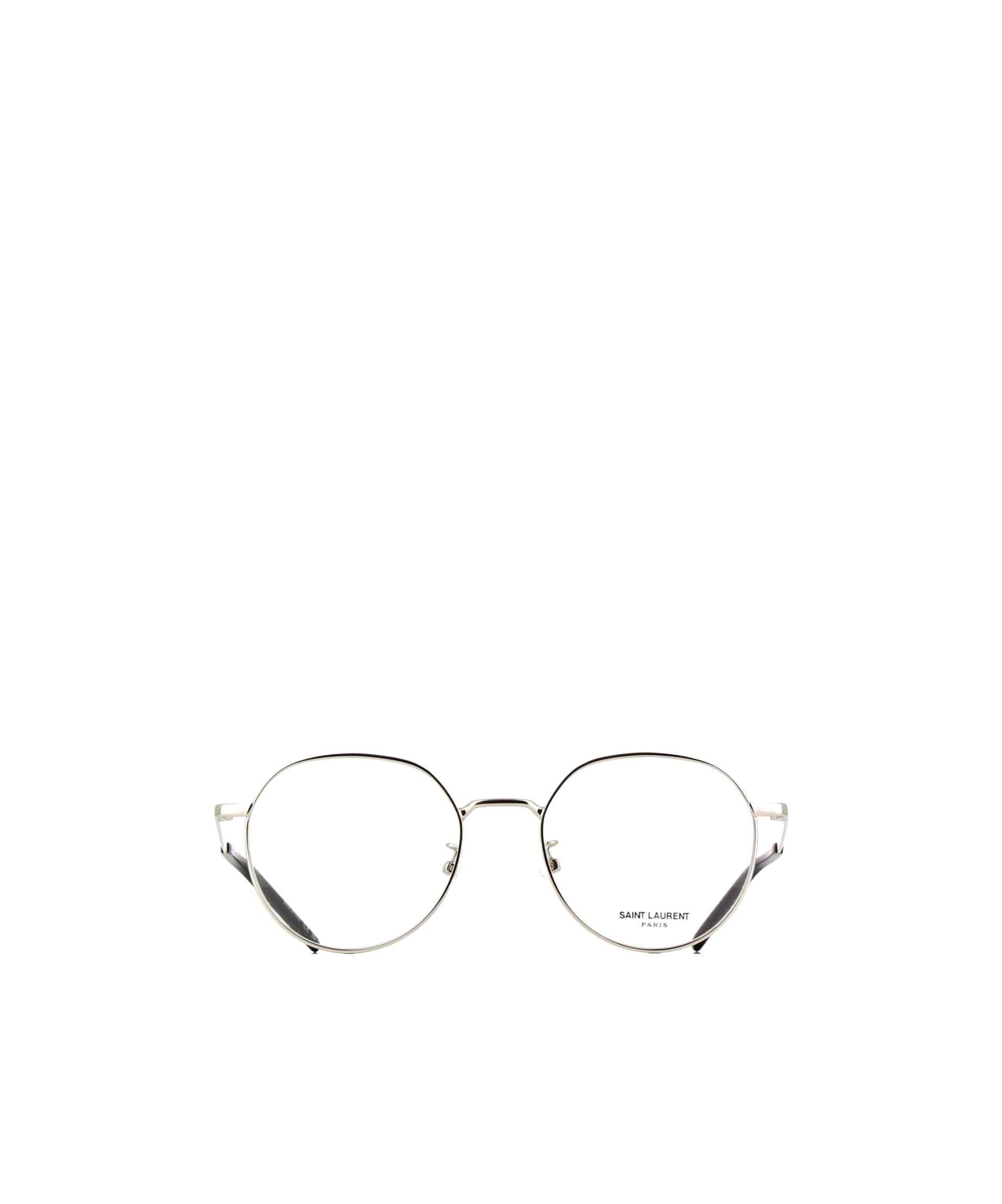 Saint Laurent Round-frame Glasses In White